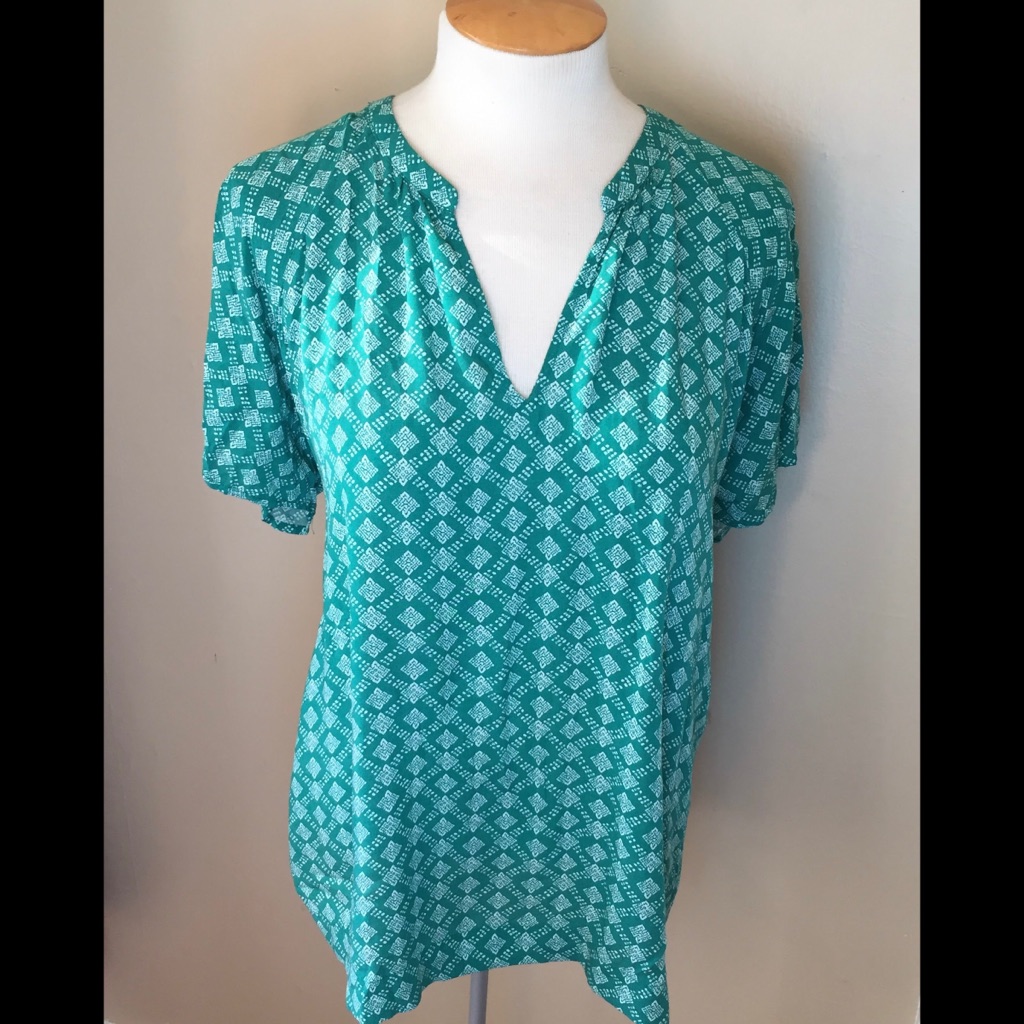 3/$30 Teal Blouse